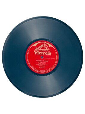 Fritz Kreisler Chanson Indoue 78 RPM 10in Shellac Victrola 64890